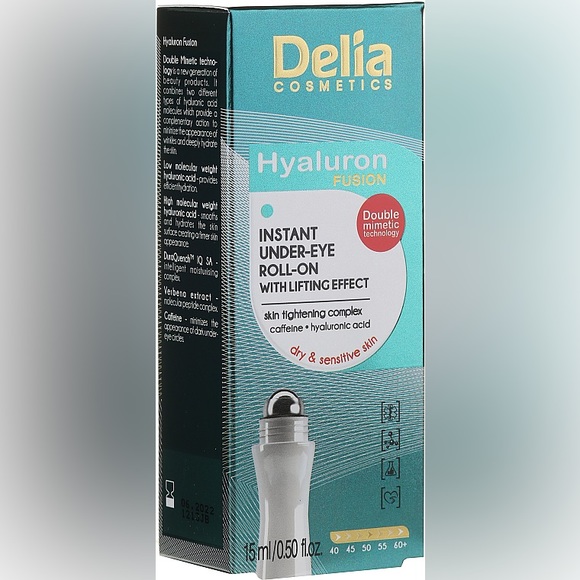 Delia Cosmetics Hyaluron Fusion Instant Under-Eye Roll-On with Lifting Effects - Picture 7 of 7